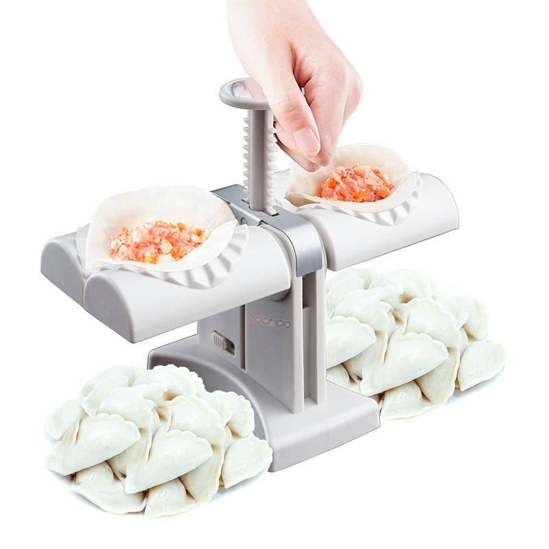Molde De Prensa Para Empanadas Maquina Dumpling Mold Doble